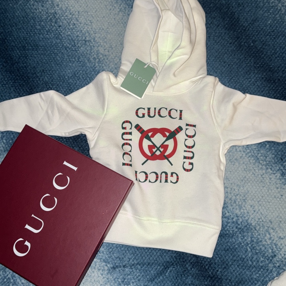 Kids Gucci Logo Hoodie